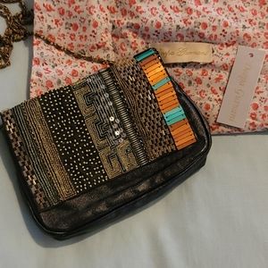 Deepak Gurnani hand made beaded shoulder bag